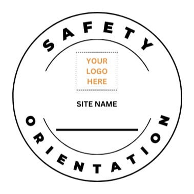 Safety Orientation Sticker Ver.2