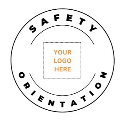 Safety Orientation Sticker Ver.3