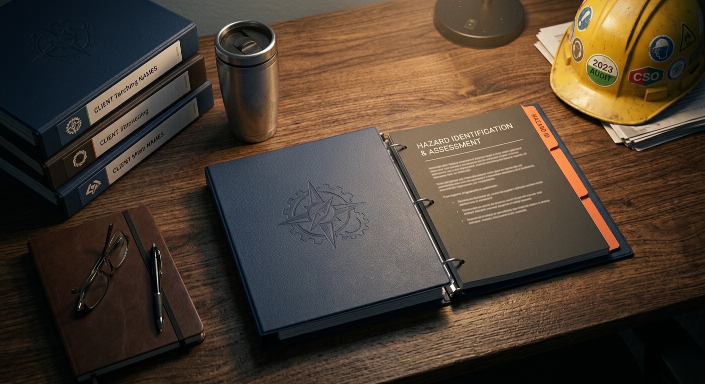 A custom safety manual built for a specific operation.