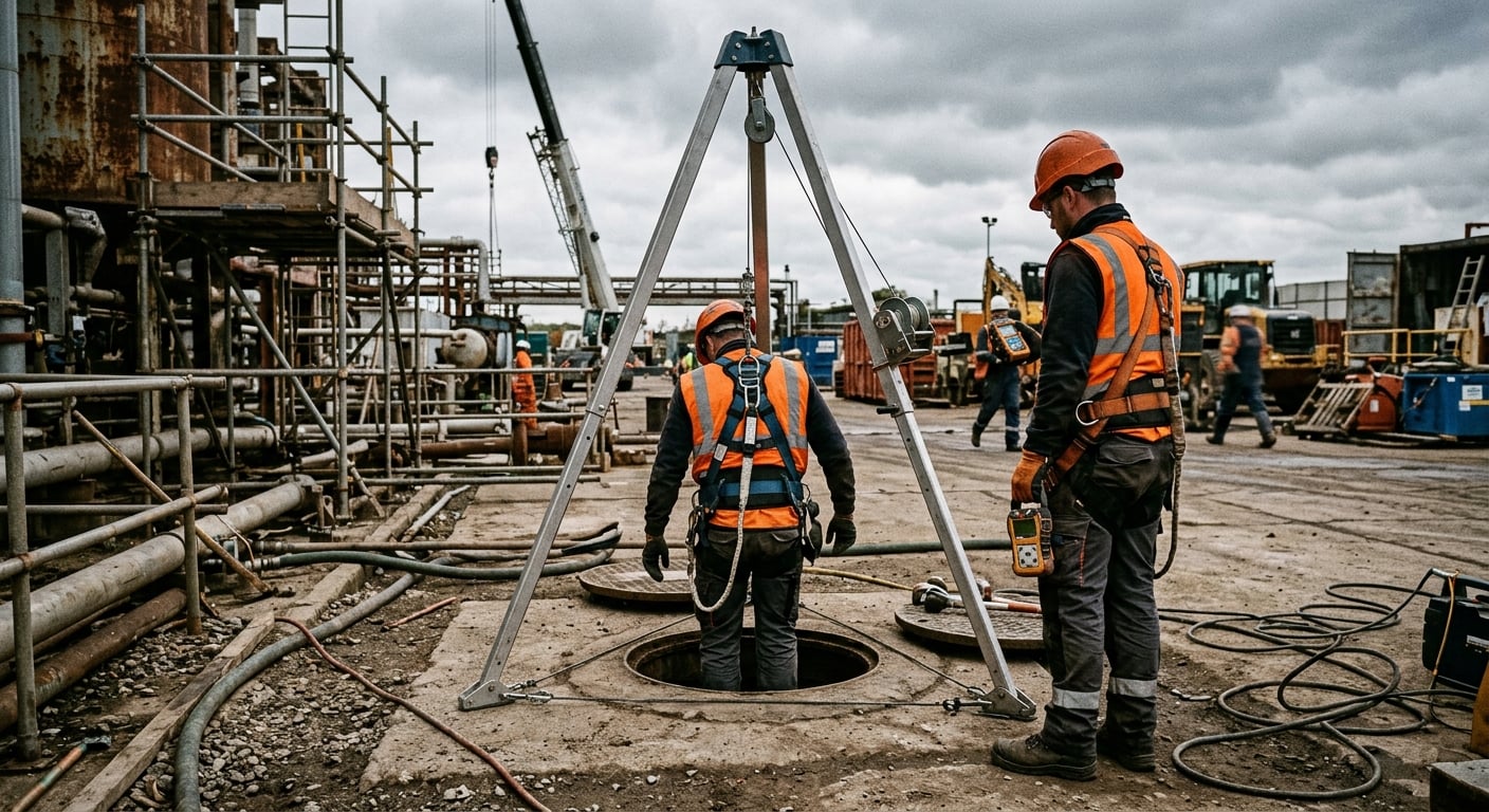 Confined Space Entry and Monitor online safety training