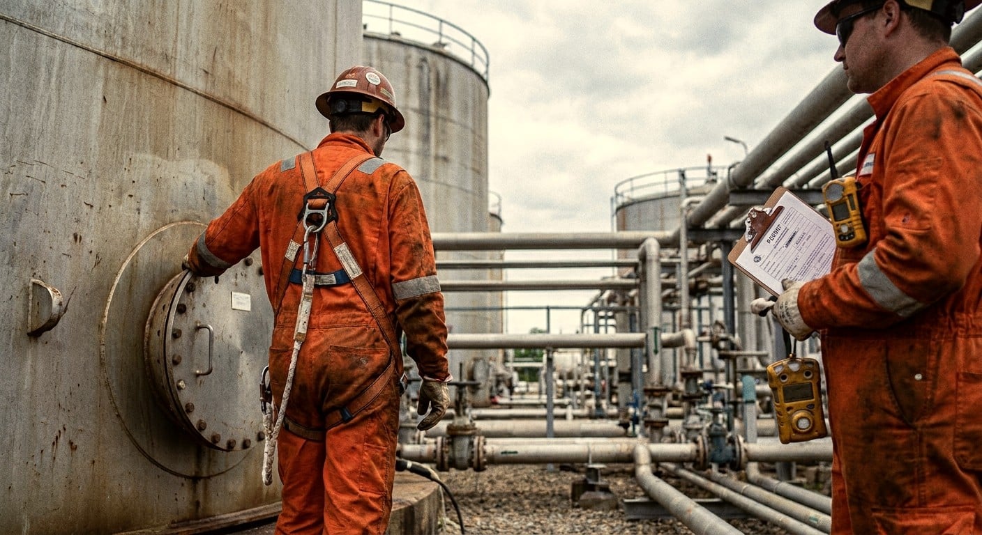 Confined Space Entry (Alberta) online safety training