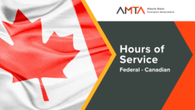 AMTA (2024) Federal Hours of Service (Canada) - Supervisors and Managers online training course for Canada (Federal)