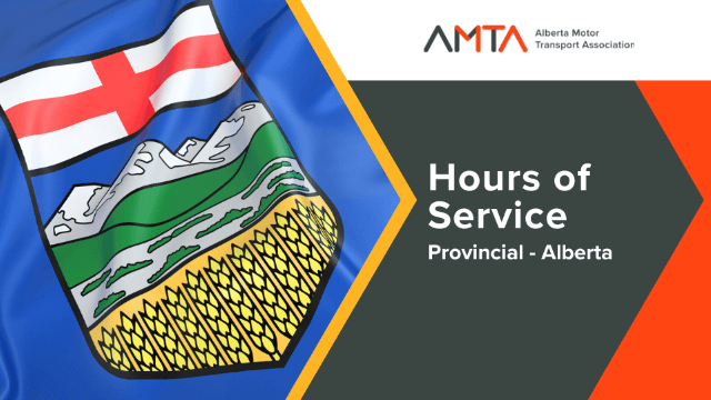 AMTA (2024) Provincial Hours of Service (Alberta) - Supervisors and Managers online training course for Alberta