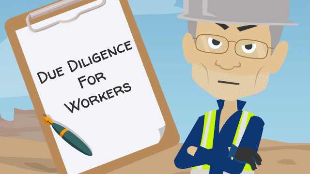 Due Diligence for Workers - Supervisors and Managers online training course